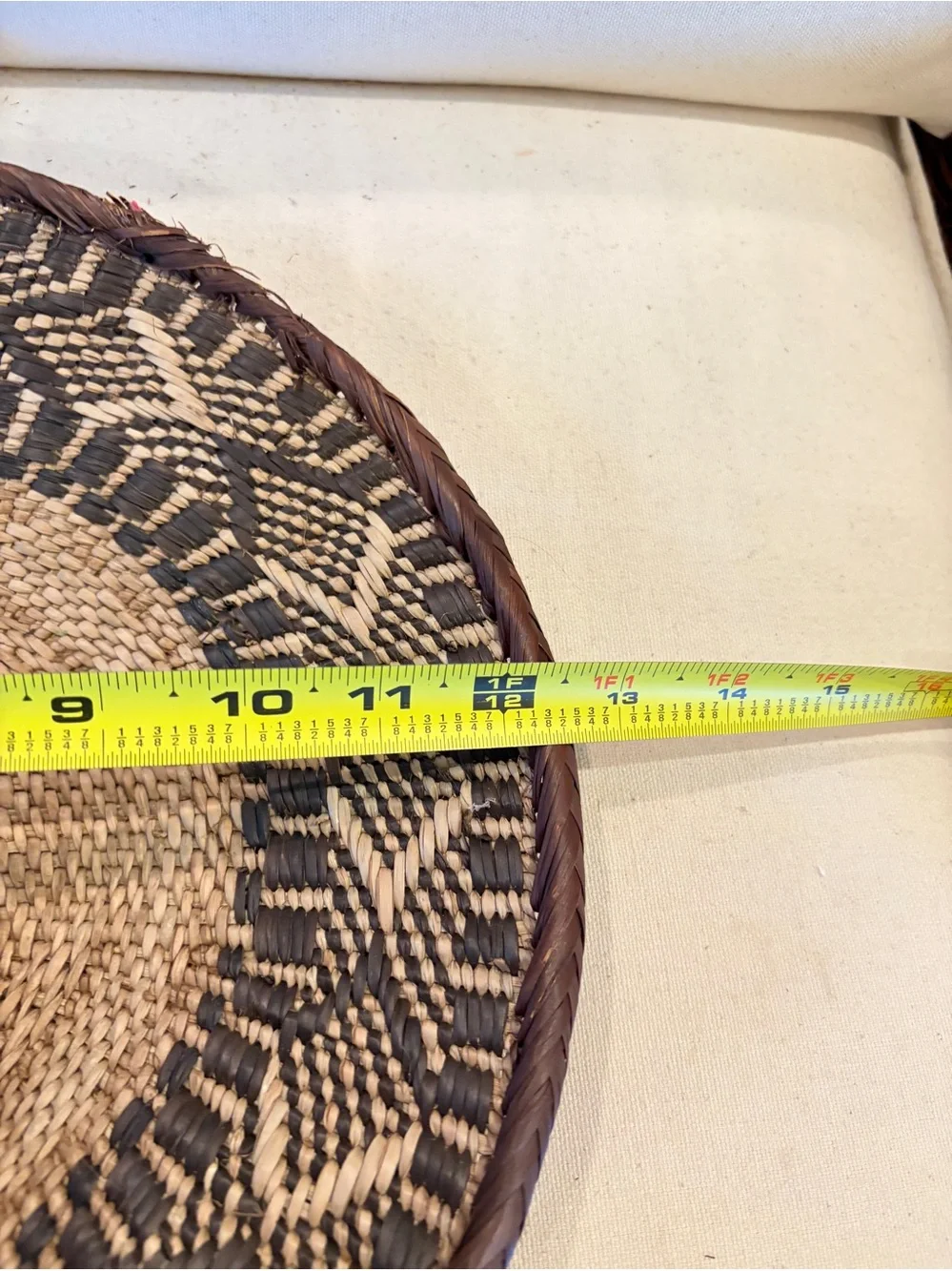 NEW Africa Woven Basket. Made by the Binga people of Zambia/Zimbabwe